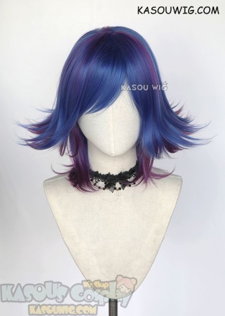 League of Legends Neeko blue purple ombre  wig