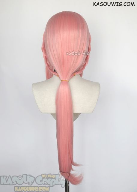 Magia Record Puella Magi Madoka Magica Side Story Iroha Tamaki 90cm pre-styled long ponytail pink wig