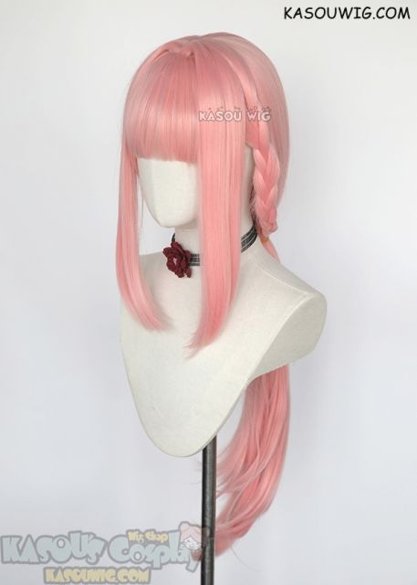 Magia Record Puella Magi Madoka Magica Side Story Iroha Tamaki 90cm pre-styled long ponytail pink wig