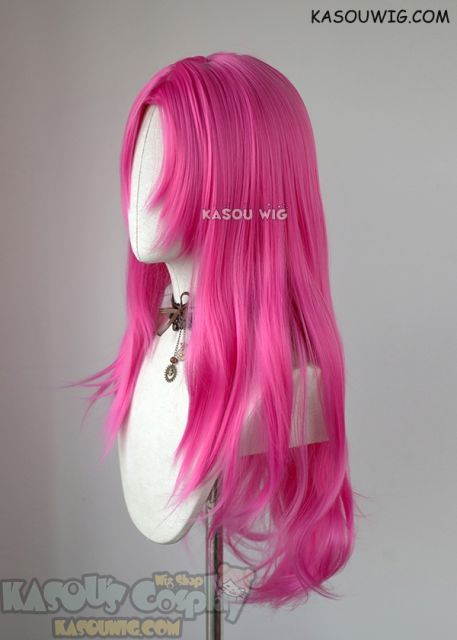JOJO JoJo's Bizarre Adventure Diavolo pink long straight cosplay wig