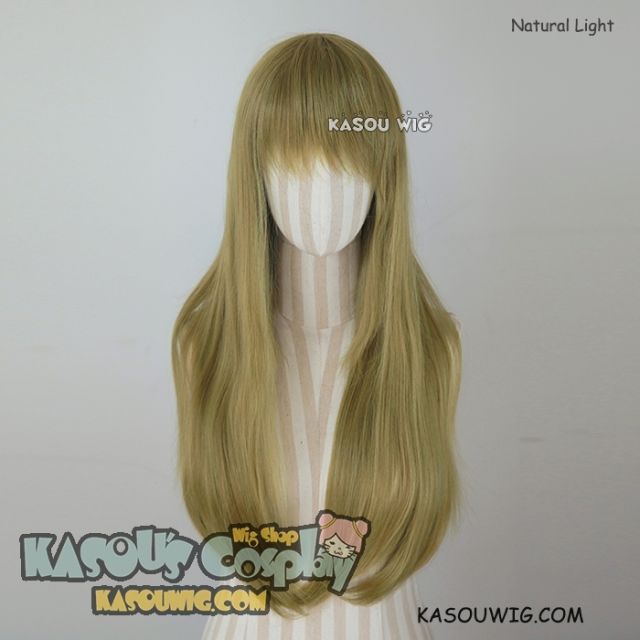 Discounted 【1 Color】L-2 75cm long straight wig . Heating Resistant fiber