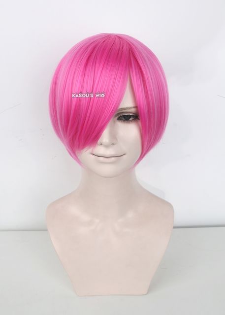 DISCOUNTED 【4 Colors】S-2 COLLECTION short bob smooth cosplay wig with long bangs