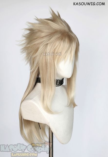 [ 2 Versions ] Final Fantasy VII FF7 Remake Cloud Strife female versions blonde wig