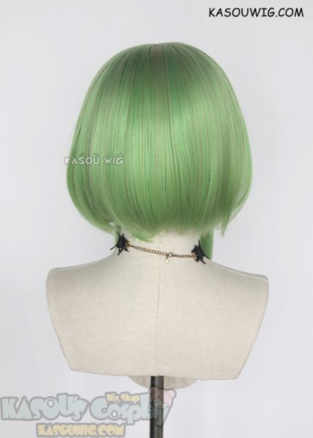 Jibaku Shounen Hanako-kun Nanamine Sakura 44cm/17.3'' green bob wig