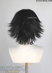 Devilman Crybaby Akira Fudo Hypnosis Mic Buster Bros!!! Yamada Jiro middle parted black layered wig