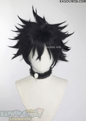 Jujutsu Kaisen Megumi Fushiguro bluish black short layered wig