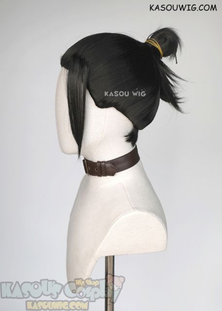Jujutsu Kaisen Suguru Geto short black cosplay wig with bun