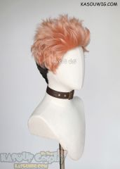 Jujutsu Kaisen Ryomen Sukuna pink brown spiky undercut cosplay wig