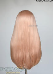 Blast of Tempest / Zetsuen no Tempest Kusaribe Hakaze L-2 / SP20 peach pink 75cm long straight wig . Hiperlon fiber