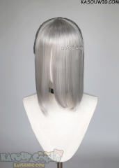 S-3 / KA003 light gray ponytail base wig with long bangs