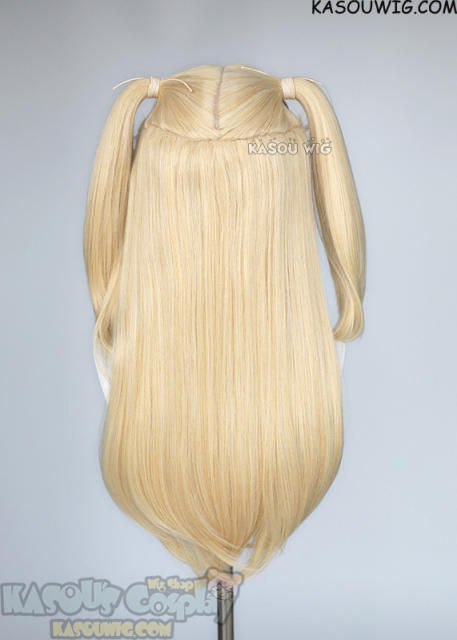 Death Note Misa Amane yellow blonde pigtail wig. 80cm long