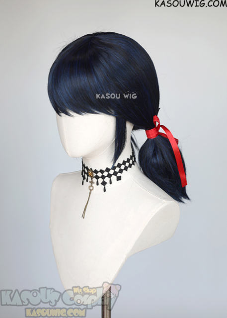 Miraculous Ladybug Marinette pre-styled pigtail cosplay wig