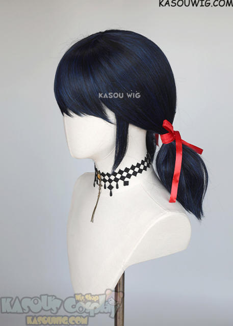 Miraculous Ladybug Marinette pre-styled pigtail cosplay wig