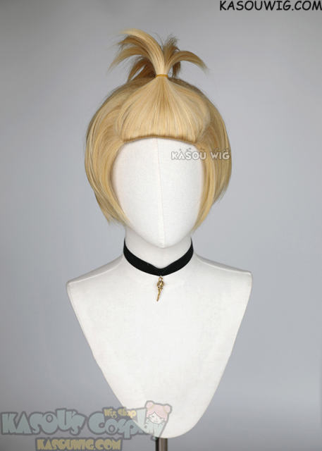 Fire Force/ Enen no Shouboutai  Arthur Boyle blonde ponytail wig