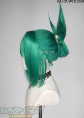 【Styling is required】 Shaman King Tao Jun green ponytail with spikes