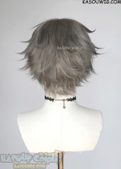 Nier Replicants Emil ash blonde to gray ombre wig