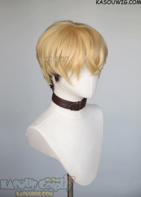 Sousou no Frieren Land / Tokyo Revengers Chifuyu Matsuno blonde bob undercut wig