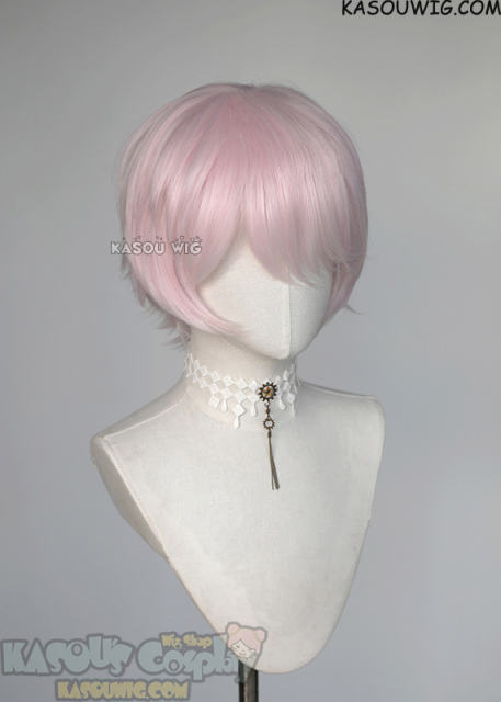 Vanitas no Carte Jeanne pastel pink thick layered short wig