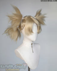 Naruto Temari beach blonde four ponytails wig