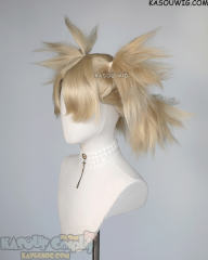 Naruto Temari beach blonde four ponytails wig