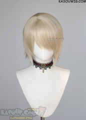 Genshin Impact Dainsleif short light blonde wig