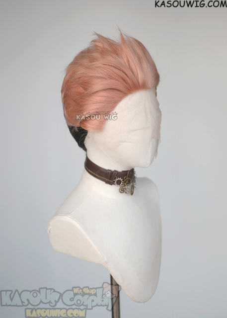 Lace Front>>Jujutsu Kaisen Ryomen Sukuna pink brown undercut cosplay wig