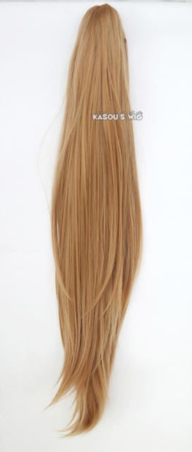 KA001- KA020 A-2/ 62cm layered straight clip-on ponytail