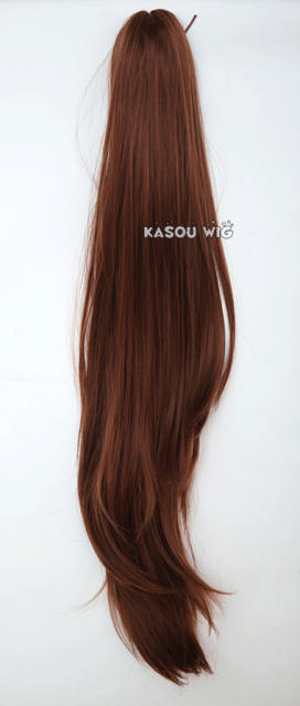 KA021 - KA038 A-2/ 62cm layered straight clip-on ponytail