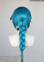 League of Legends Arcane Young Jinx Powder braided blue wig