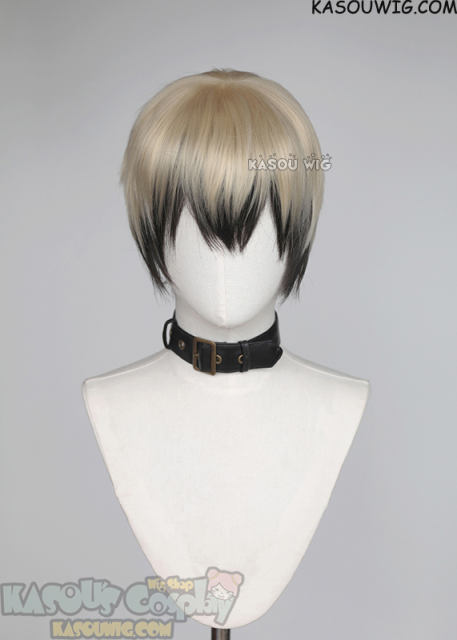 Jujutsu Kaisen Naoya Zenin short layered blonde black wig