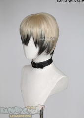 【2 Colors】Jujutsu Kaisen Naoya Zenin short layered blonde black wig