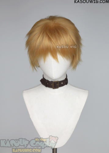 Naruto Pain/ Chainsaw Man Denji/ Wind Breaker Akihiko Nirei short orange wig