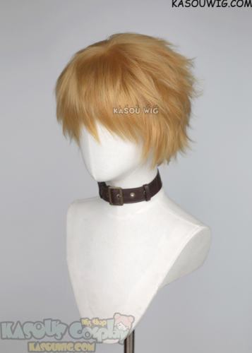 Naruto Pain/ Chainsaw Man Denji/ Wind Breaker Akihiko Nirei short orange wig