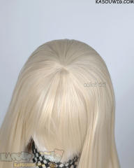 L-2 / SP17 light cream blonde 75cm long straight wig