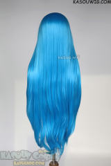 L-4 KA047 100cm/39.5" long straight versatile blue wig