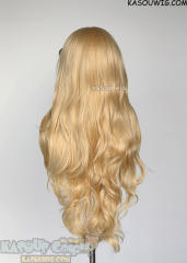 L-3 / KA011 Honey Butter Blonde long layers loose waves wig