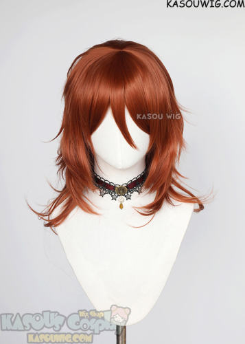 Chainsaw Man Angel Devil copper penny 52cm long layered choppy wig
