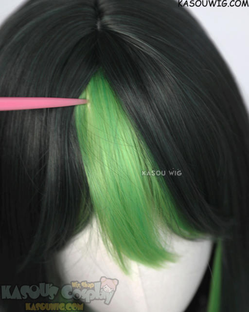 Genshin Impact Tighnari green ombre bob wig