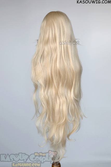 Kimetsu no Yaiba Demon Slayer Douma 100cm long layered  blonde wig