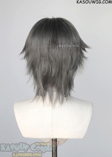 Honkai: Star Rail Trailblazer Caelus short gray wig