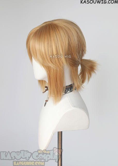 Legend of Zelda Tears of the Kingdom Link half-up ponytail wig