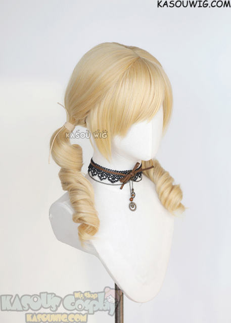 Puella Magi Madoka Magica Mami Tomoe 50cm drill curls blonde wig