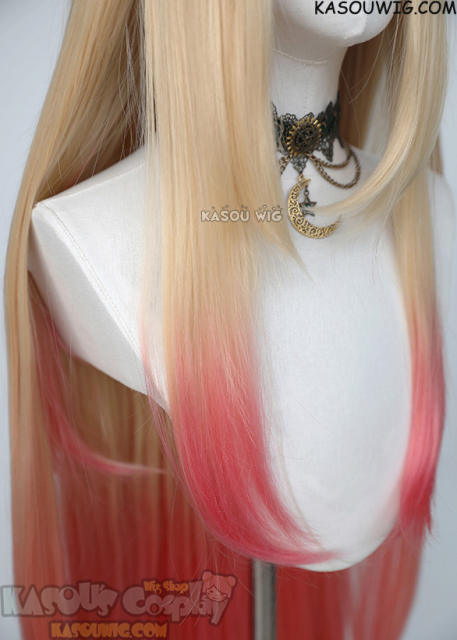 [ 2 COLORS ] My Dress Up Darling Kitagawa Marin 100cm long straight wig with pink dyed ends