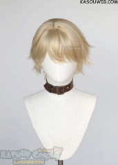Honkai: Star Rail Gepard short beach blonde layered wig