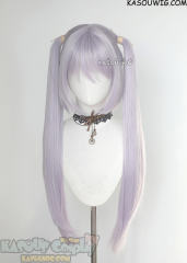 Sousou no Frieren Frieren silver lilac 80cm long pigtails wig