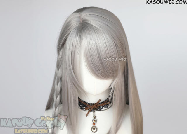 FFXVI Final Fantasy Jill Warrick 110cm long straight ponytail wig