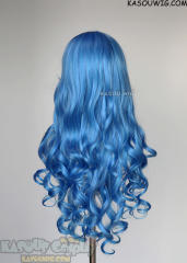 Fairy Tail Juvia Lockser L-1 / KA048 dodger blue 75cm long curly wig