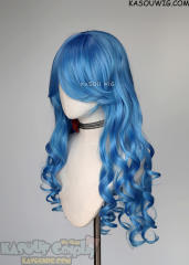 Fairy Tail Juvia Lockser L-1 / KA048 dodger blue 75cm long curly wig