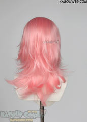 M-3 KA033 Light Pink 52cm long layered choppy wig