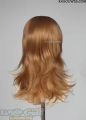 M-3 KA018 Dark Ginger Orange 52cm long layered choppy wig